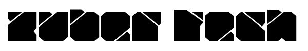 Zuber Tech font preview